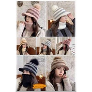 Women's Winter Hats Winte Fashion Hats Korean Fashion Hats Striped