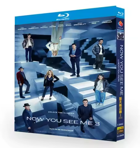 Now You See Me: Now You Don't 2025 Blu-ray Disc High Definition BD - Magic Mystery Thriller DVD
