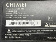 CHIMEI 奇美 TL-42LK60