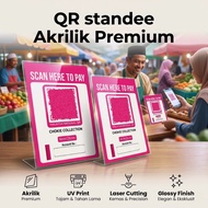 QR CODE STANDEE | ACRYLIC STANDEE