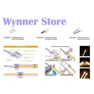 Designer Lighting 8mm Led Strip COB Accessories COB Connector Wire Joint L Joint 2 Way Wire Joint (C