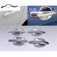 XINFAN 4/8/12Pcs Chrome ABS Door Handle Cup Bowl Cover Trim Protector for Chevrolet Chevy Captiva Cruze Trax Aveo Sonic Spark Malibu