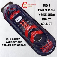 vbelt / vanbelt / roller + v belt / vbelt mio j / roller mio j / vanbelt mio j / roller + vbelt mio