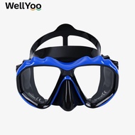 200-600 Degree Myopia Diving Diving Snorkeling Goggles Adult Diving Equipment Tempered Glass Silicon