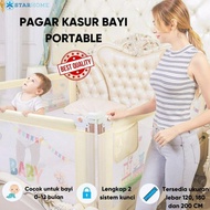 Baby Bedrail Bedguard Starhome Pembatas Pengaman Pagar Kasur Ranjang
