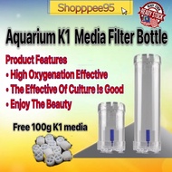 Aquarium K1 Filter Media Filtering System Moving bed Filter (Free 100g K1 media)