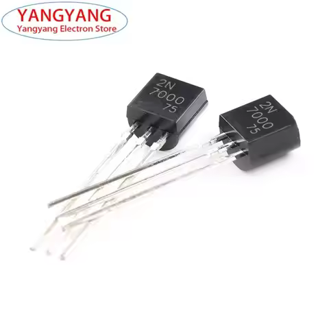 10-20-50Pcs/Lot New 2N7000 TO-92 Small Signal MOSFET N-Channel Triode Transistor Original TO92 7000