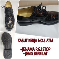 [READY STOCK]🔥KASUT KERJA NO 3 ATM🔥JENIS BERKILAT🔥