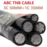 ABC TNB CABLE 3C X50MM + 35MM AL/PE ABC (SELL BY METER) TNB KABEL