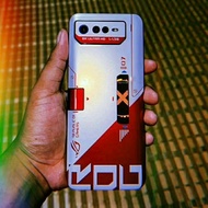 ROG 7/ROG 6/ROG 5/ROG Phone 3/2/1 White Fusion Red Edition Wrap Skin