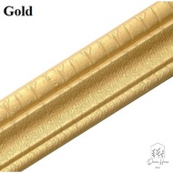 2.3meters x 8cm 3D PE Foam Wainscoting Wall Trim Thickness 5mm Wall Skirting Decorative Stripe Mould