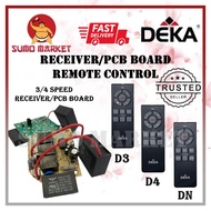 Original Deka 3 & 4 Speed & 4 Speed with Reverse Receiver PCB Board / Motherboard & Remote Control