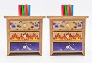 Langjitianya ACOTAR Dresser Archeron Sisters' Dressers Inspired by A Court of Thorns and Roses Dress