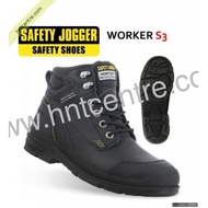 SAFETY JOGGER SAFETY SHOE WORKER BLACK MIDDLE CUT
