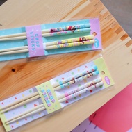 [Crayon Shin-Chan] Japan Imported Shin-Chan Bamboo Chopsticks Set Pajamas Tableware Food Utensils Gi