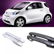 Suitable for Toyota SCION IQ Martin Cygnet Handle Outer Door Handle Carbon Fiber Pattern Sticker