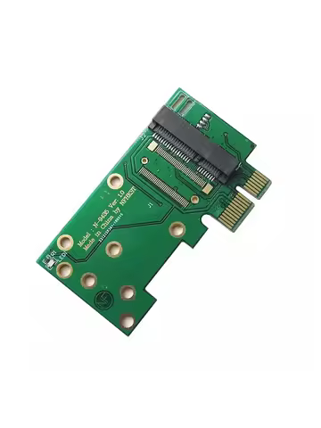 PCIe x1 to MINI PCIe WiFi wireless network interface card to PCIe x1 adapter