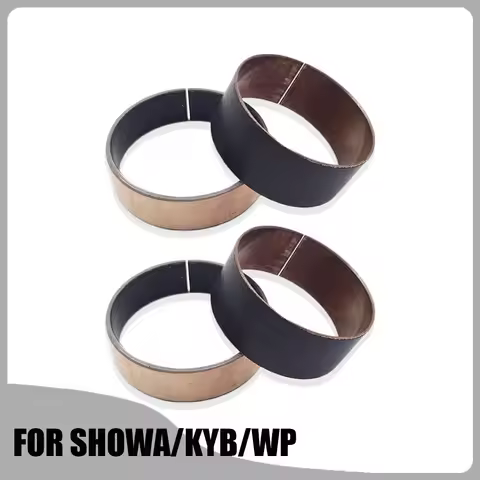 Motorcycle Front Fork Bushing Self-lubricating Copper Bush For SHOWA KYB WP Slide Guide Pair
