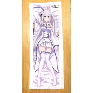 Emilia re:zero ramrem pillow /re zero Emilia anime long pillow