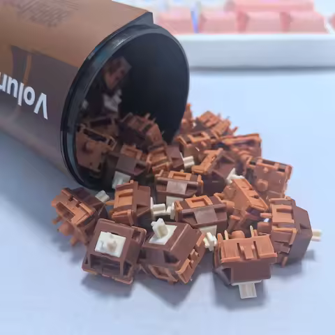 80Retros HMX Volume 0 T Switch Tactile Silent 5pins POM TPE HMX P4 For Mechanical Keyboard Custom Sw