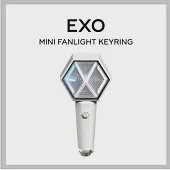 官方迷你手燈鑰匙圈 SM ARTIST MINI FANLIGHT KEYRING - EXO (韓國進口版)