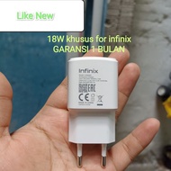 Infinix 18W fast charging Charger head Original 18 Watt removed specifically for Infinix hot 12pro 1