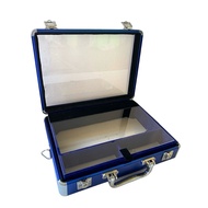Aluminum Tari case BacktoBack transparent 36 capacity
