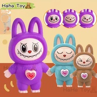 GANTUNGAN HAHA TOY Pumpkin doll cute rotation TOY transforming emoji with key chain