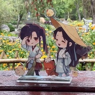2Pc/Lot Tian Guan Ci Fu Ring Heaven Official’s Blessing Hua Cheng Xie Lian Cosplay Stand Acrylic Fig