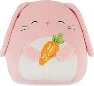 Squishmallows Easter Squad Spring 2023 Squishy Stuffed Animal Toy Plush Official KellyToy - Gift for Kids (Bop The Bunny with Carrot, 8 Inches)