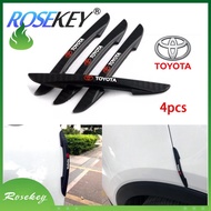 [Ready Stock]♨◇✵4Pcs TOYOTA Car Door Guard Protector Cover Bumper strip Vios YARIS HILUX Altis Avanz