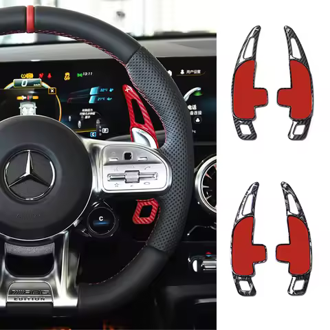 For Mercedes-Benz AMG steering wheel paddle shift AMG A35 A45 C43 C63 E63 S63 S65 CLA 35 45 63 G63 G