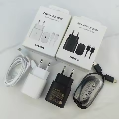 SAMSUNG Usb C 25W Charger Super Fast Charging PD Cargador For Galaxy S26 S25 S24 S23 A36 A56 A54 M56