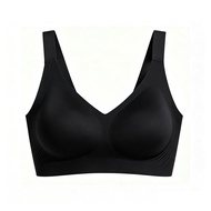 FallSweet Seamless Minimizer Bra Full Coverage Wireless Invisible Soft Support Anti-Sagging Everyday