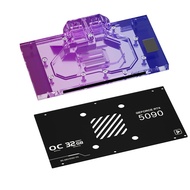 GPU 銅 LED 水冷ヘッド For MSI RTX5090 RTX5090Ti RTX5080 RTX5080Ti RTX5070 RTX5070Ti RTX5060 RTX5060Ti (For