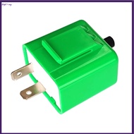 【BET】LED Adjustable Motorcycle Flasher Relay Turn Signal Indicator Flash 2 Pin 12V[my]