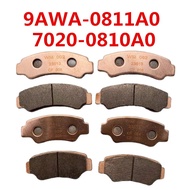 2pcs Front and 2pcs Rear SINTERED Brake Pads ASSY 9AWA-0811A0 &7020-0810A0 For CFMoto NEW 800CC 850 