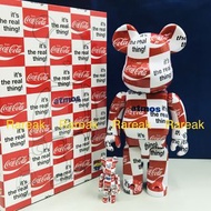 Medicom Bearbrick 2019 Atmos x Coca Cola 400% + 100% Be@rbrick 可口可樂