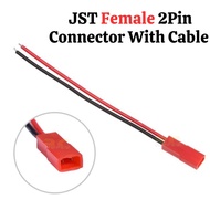 JST Female 2Pin Connector With Cable JST-Female