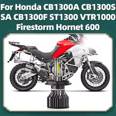 1x LED Motorcycle Headlight Bulb For Honda CB1300A CB1300S SA CB1300F ST1300 VTR1000 Firestorm Horne