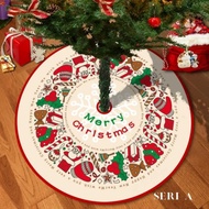 Christmas Tree Round Skirt 90cm | Christmas tree tablecloth decoration