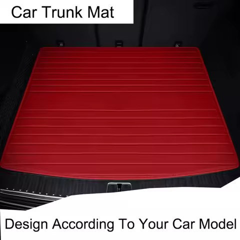 Stripe Custom Car Trunk Mat for Bmw X1 E84 F48 X2 F39 X3 F25 E83 G01 Car Accessories Interior Detail
