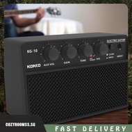 [cozyroomss.sg] Electronic Guitar Amplifier with 6.35mm Universal Interface Guitar Accessories