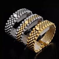 Watch Bracelet 13mm17mm 20mm 21mm Sports For Rolex DATEJUST DAY-DATE OYSTERPERTUAL DATE 904 Steel St