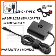 HP TYPE C USB C ELITEBOOK 640 650 830 865 860 G9 LAPTOP CHARGER ADAPTER