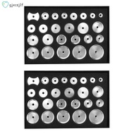 50Pcs Watch Back Case Metal Aluminum Closer Press Dies Watch Repair Tool