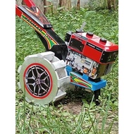 mainan anak miniatur replika traktor oleng traktor sawah murah dari