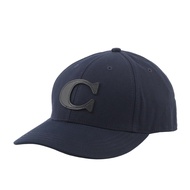 COACH Varsity C Logo 棉質棒球帽 M-L (海軍藍)