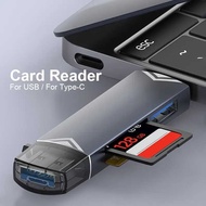 ZXX Card Reader OTG Type C 6 in 1 USB 3.0 MicroSD SD Adapter - Z61