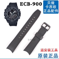 Eqs-900 CASIO Original 5582 Black Resin Watch Strap CASIO Men's EDIFICE Replacement